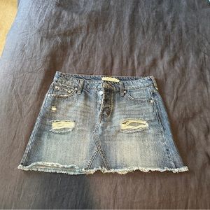 Altard state Jean skirt